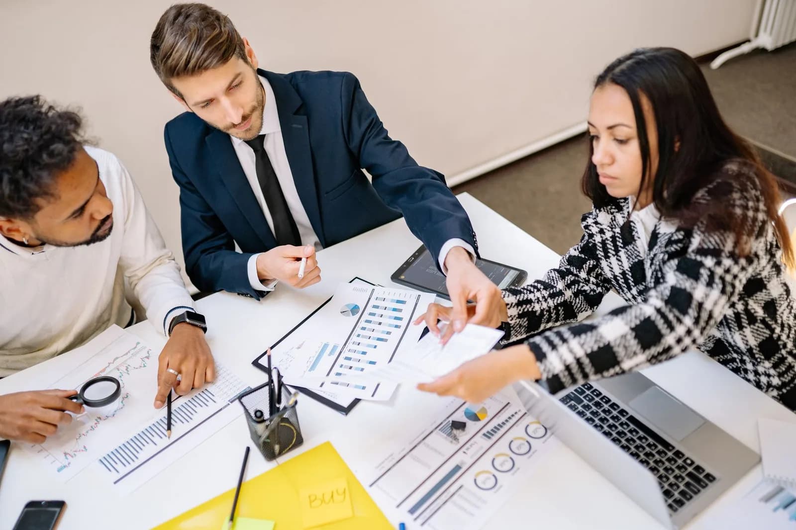 Reunião de trabalho em escritório
